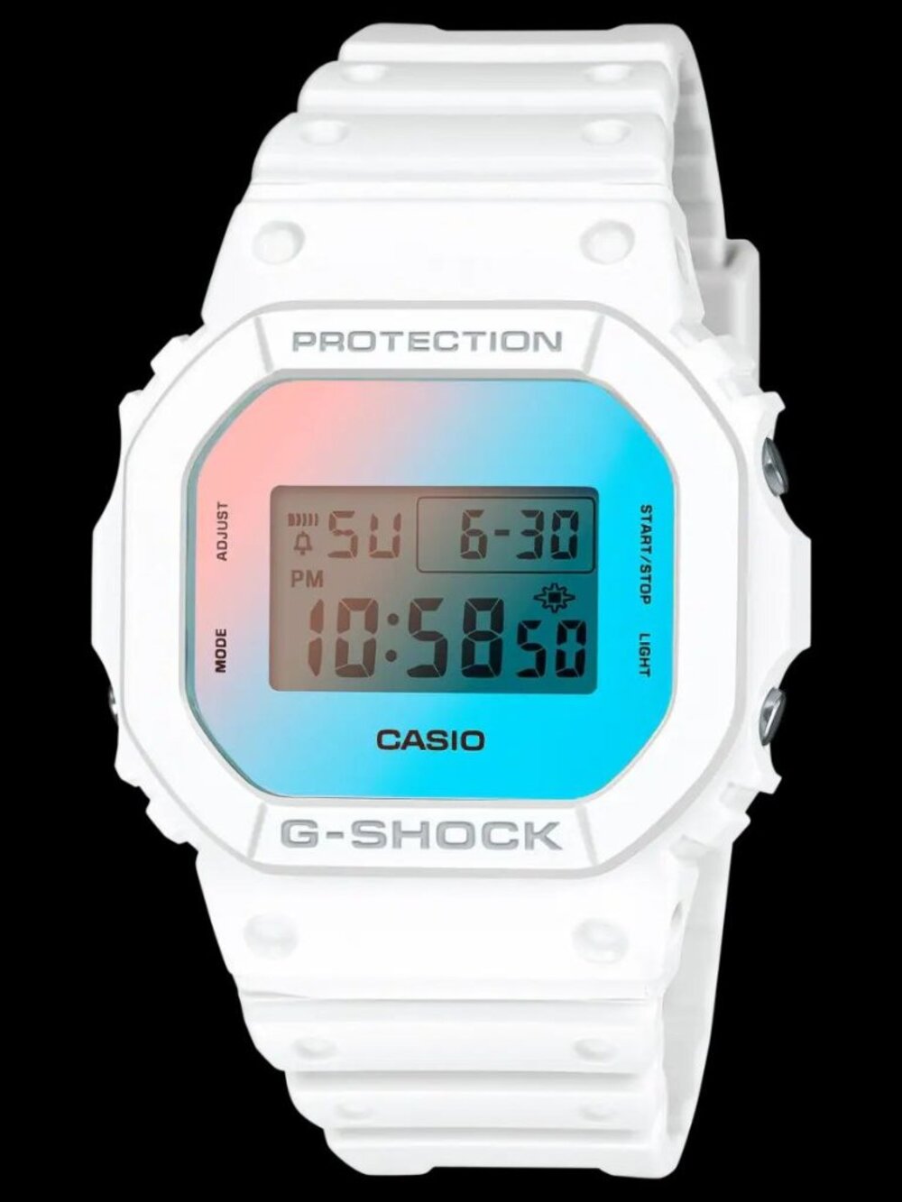 Casio G-Shock DW-5600TL-7D Cool Matte White Digital Men's Sport Fashion Watch